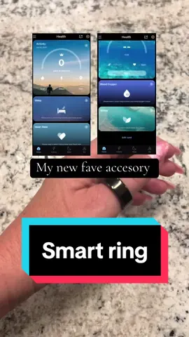 I love this ring! I love that it tracks my steps & sleep patterns!  Tap the orange banner to grab you one now!  #dealsforyoudays #foryou #tiktokshopcreator #foryoupage #viral #trending 