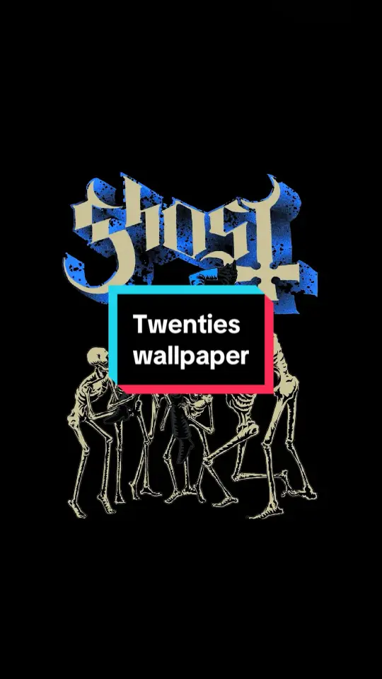 New #Ghost Twenties wallpaper 💀concert #ritehereritenow #fyp #tiktok #viral #twenties 