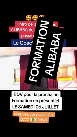 notre Formation ALIBABA en présentiel du samedi 01 Juin passé #alibaba #ecommerce #Coachalexis 