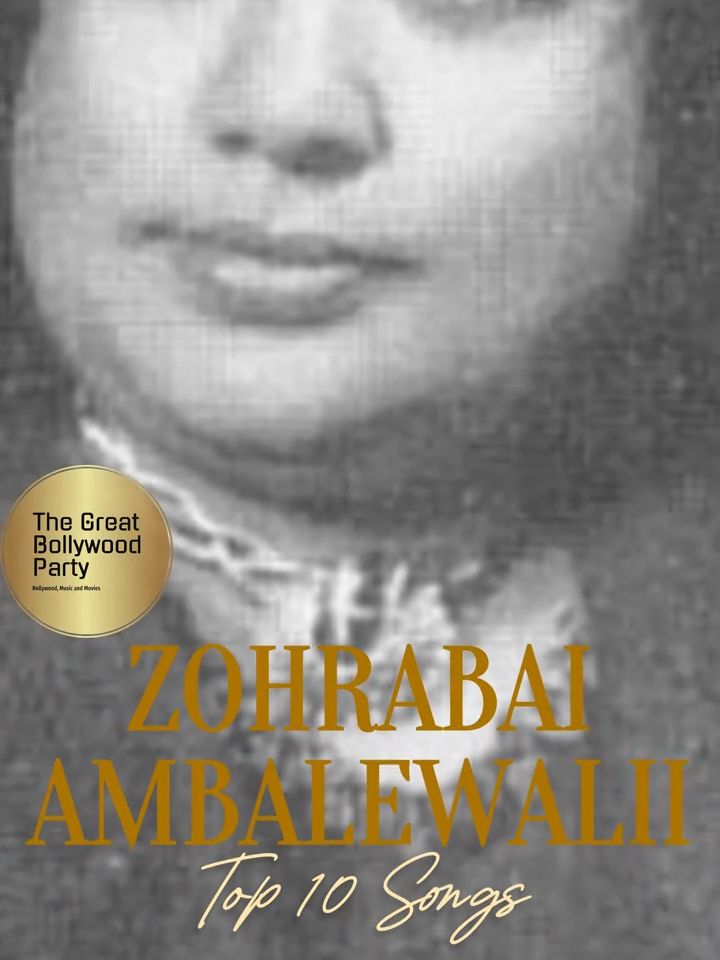 Top 10 Songs Of Zohrabai Ambalewali Zohrabai Ambalewali (1918 – 21 February 1990) was an Indian classical singer and playback singer in Hindi cinema in the 1930s and 1940s. She was considered one of the most popular female playback singers of early and mid 1940s. She is best known for her contralto or low voice range singing in the film songs, "Ankhiyan Milake Jiyaa Bharmaake" and "Aai Diwali, Aai Diwali" in 1944 hit Rattan (1944), with music by Naushad, and "Uran Khatole Pe Ud Jaoon", duet with Shamshad Begum in Anmol Ghadi (1946), also under Naushad's music direction. She, along with Rajkumari, Shamshad Begum and Amirbai Karnataki, were amongst the leading first generation of playback singers in the Hindi film industry. #Bollywood #ZohrabaiAmbalewali #fypシ゚ #sama28 #foryourpage