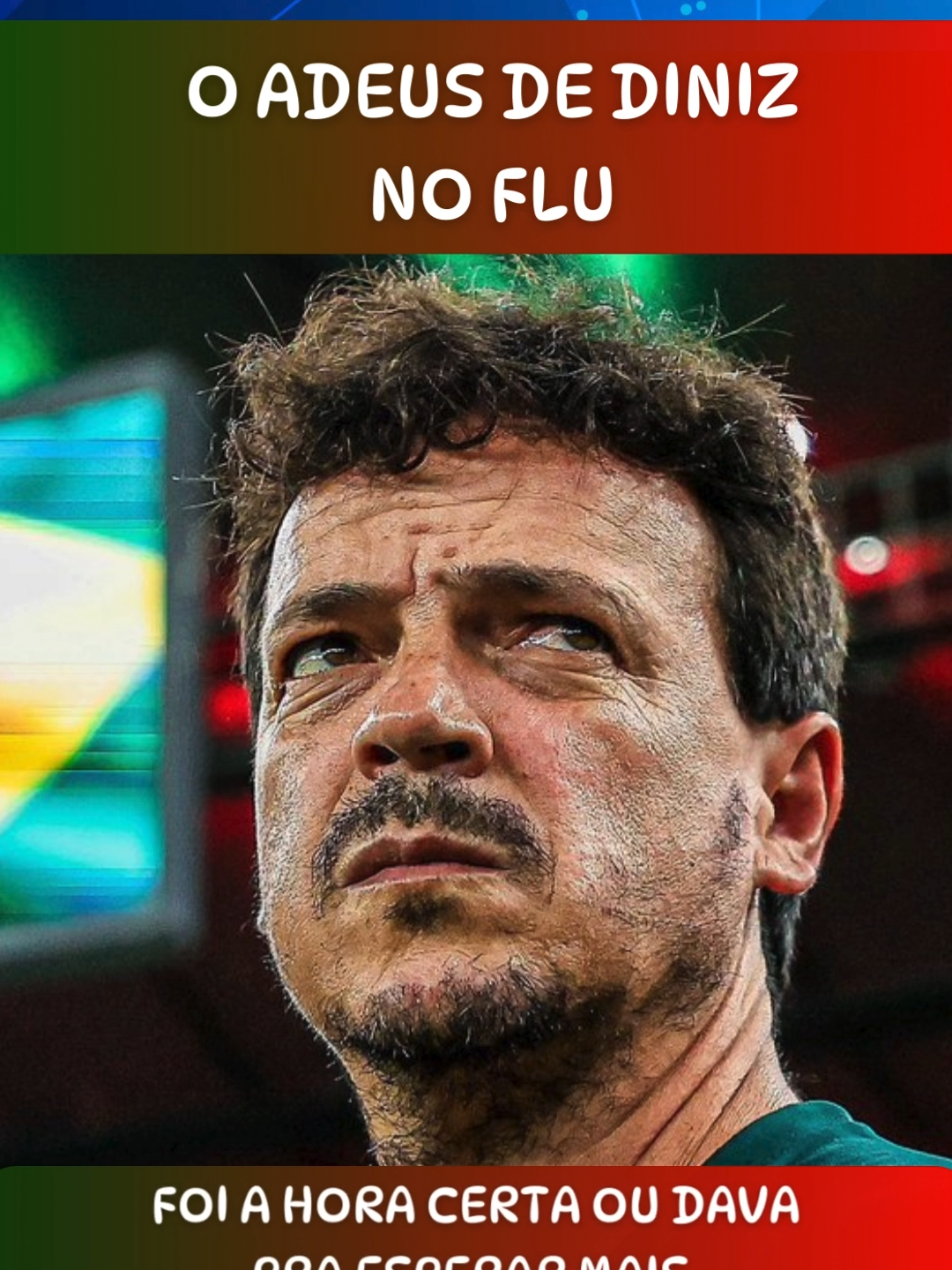 A Despedida do Diniz do Flu. E aí torcedor, dava pra insistir um pouco mais? #diniz #dinizismo #fluminense #fluminensefc #futebol #futebolbrasileiro #riodejaneiro #foryou #foryoupage #viral