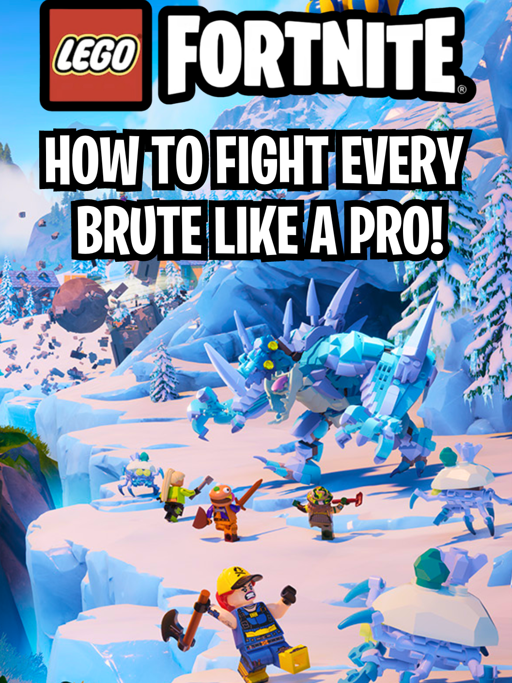 How to Fight ANY Brute (without a crossbow) in LEGO Fortnite! Brutes are pretty intimidating for a lot of players. However it just comes down to understanding their attacks and being confident in when to dodge. By the end of this video youll know exactly how to deafeat a grasslands brutes, desert brutes AND frostlands brutes (including stormwild varients!) #legofortnite #legofortnitetips #legofortniteclips #legofortnitetutorial