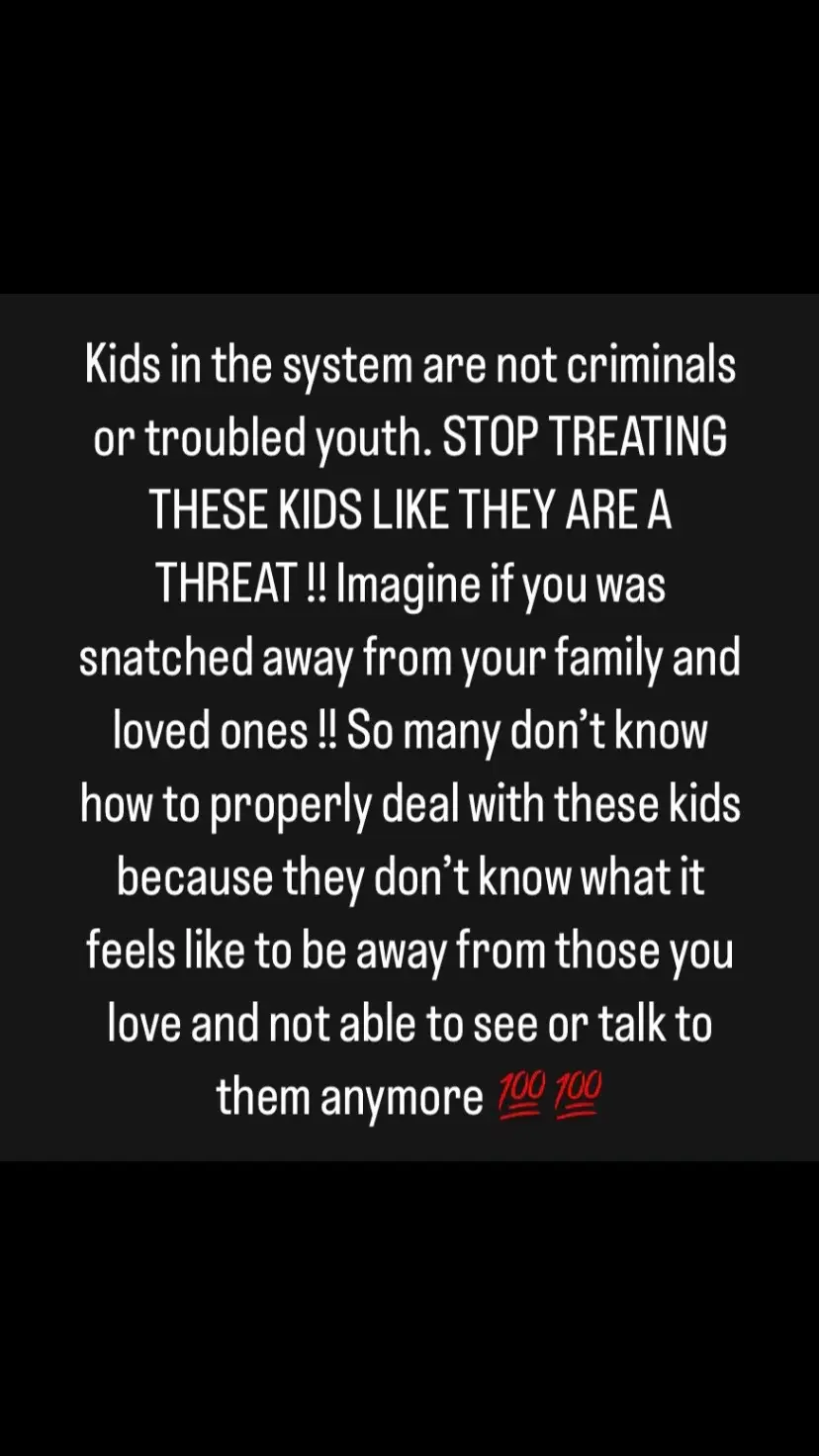 Treat that child how you would want to be treated 💯💯 #fosterkidsmatter❤️ #fostercare #fostercarenews🥹 #heartbreaking #speakupdrich #davonwoods 