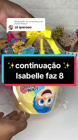 Respondendo a @Danni Ramos #kitcineminha #festainfantil #personalizado #aniversario #aniversarioinfantil #divertidamente 