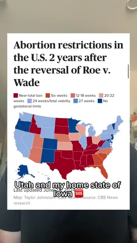 A very unhappy anniversary to all. Let’s take a look at where each state stands on abortion access 2 years post #roevwade 