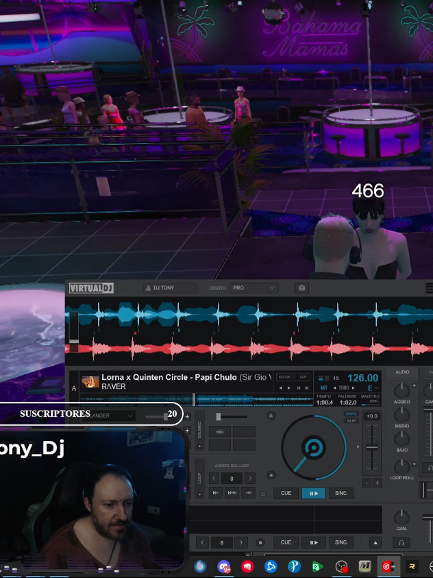 Cuando el Dj se pone Horny  #Twitch #Kick #GTAVRP #Dj #OASISRP #SAGARP