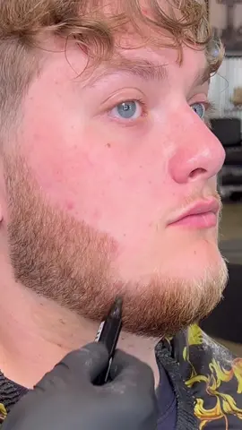 Fill in those gaps with the Pencil Filler in the direction of hair to get a natural fuller look.. The micro-fork tips will help blend the color with your existing hair. Many colors to choice from  Long lasting and it’s Waterproof  Elevate your grooming routine!  #menbeard #mensfashion #menwithstyle #beardedmen #beard #beforeandafter #foryou #menstyle #barber #barbershop #style #design #art #videooftheday #viralvideos #repostvideo #barberstyles #barberlifestyle #elevation 