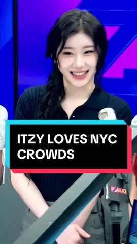 NYC loves you right back @ITZY🗽✨ @iHeartRadio #ITZY #MIDZY#MIDZY_BORNTOBE 
 #ITZY_WORLD_TOUR 