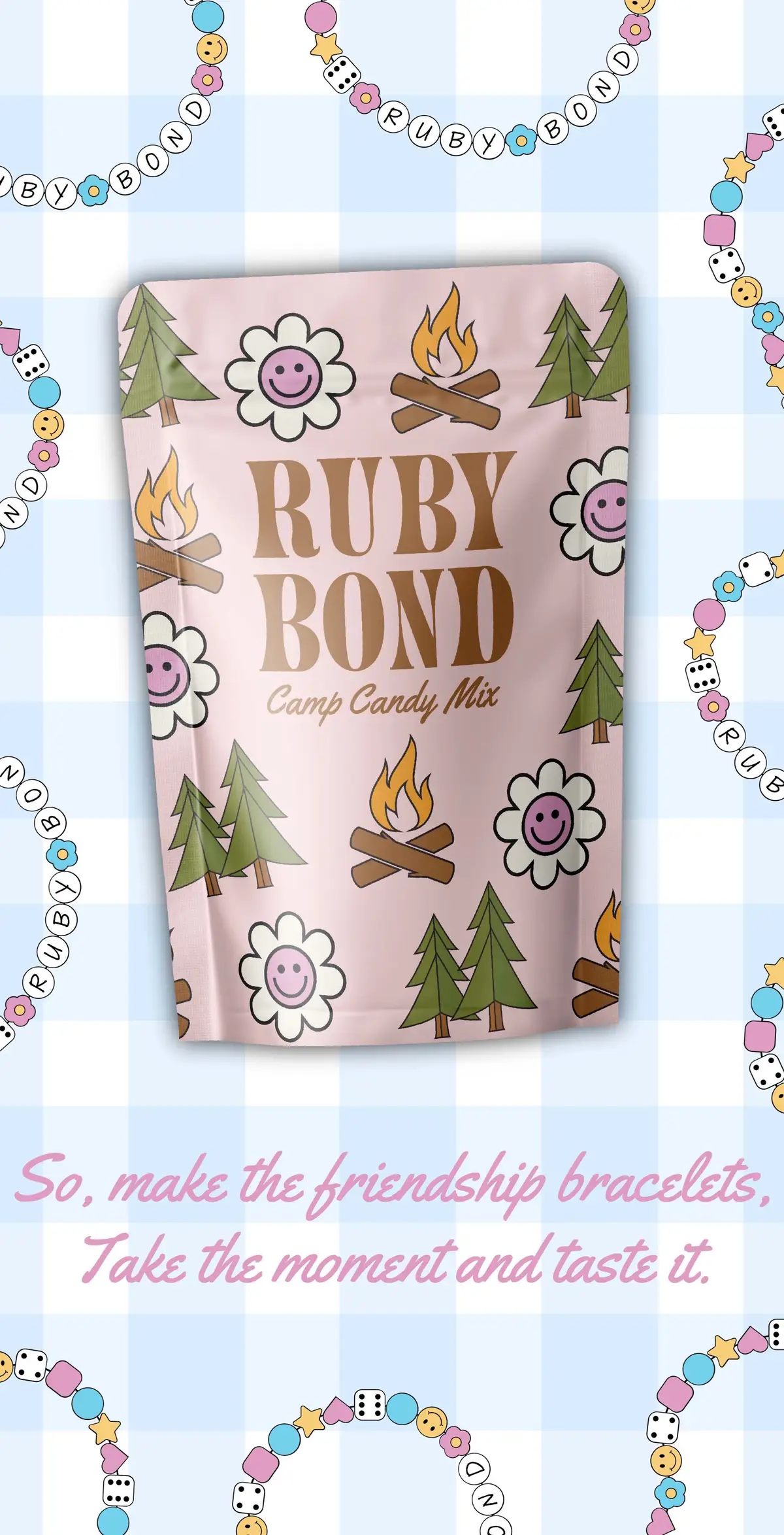 Summer is here and so is our camp themed candy mix 🍬🍭 Link in bio to learn more 🔗 #rubybond #candy #candytok #candymix #candybag #sleepawaycamp #camp #tylerhillcamp #brynmawr #bluestar #matoaka #camplaurel 