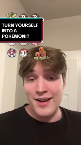 TURN YOURSELF INTO A POKÉMON!? #pokemondraft #pokemonfilter #pokemonfilters 