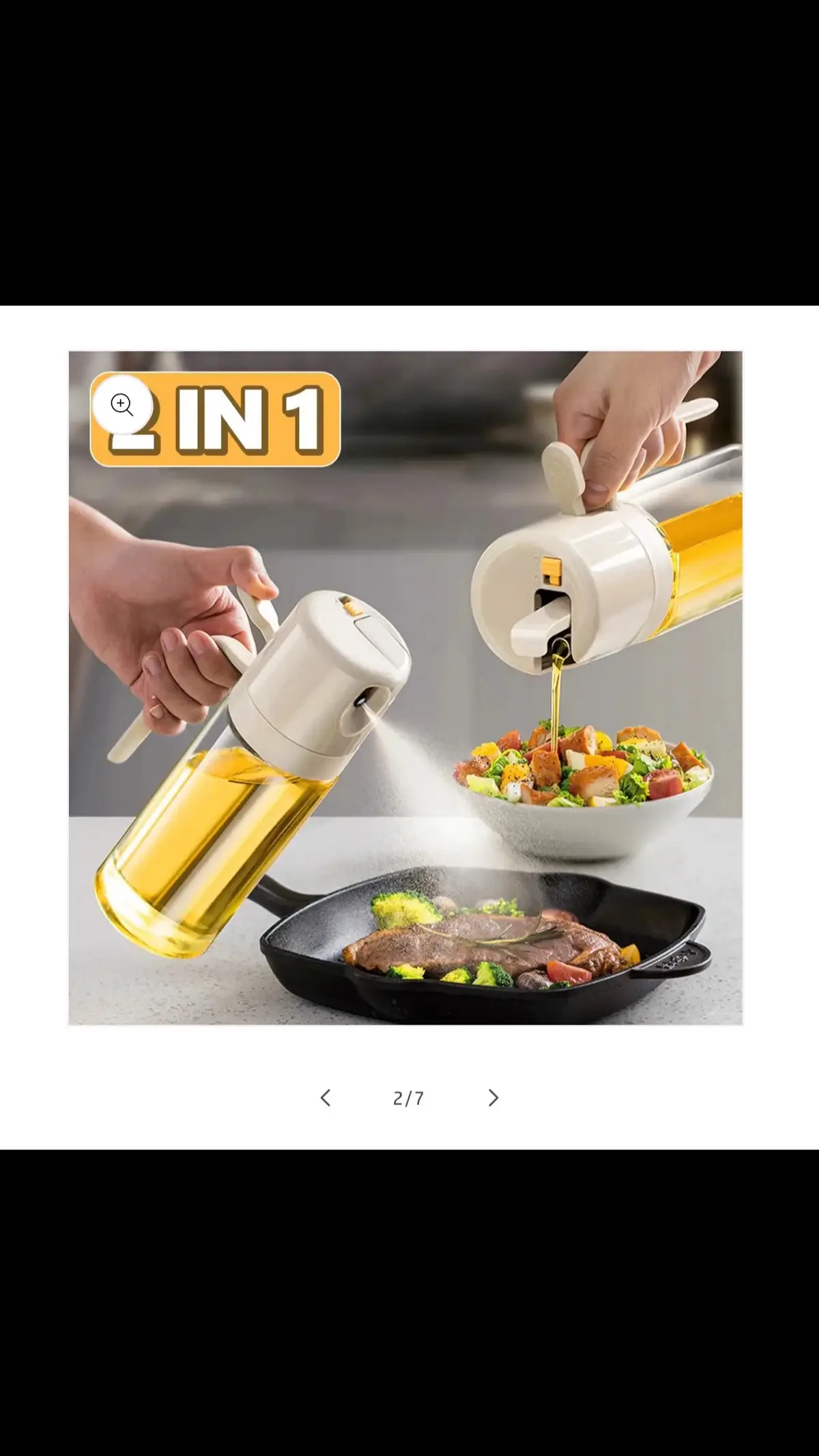 2 In 1 Oil Sprayer Bottle BBQ Cooking Oil Dispenser Olive Oil Pourers Sprayer Kitchen Baking Oil Mister Vinegar Bottle available at https://printedperfection12.myshopify.com/products/2-in-1-oil-sprayer-bottle-bbq-cooking-oil-dispenser-olive-oil-pourers-sprayer-kitchen-baking-oil-mister-vinegar-bottle   #fyppppppppppppppppppppppp #fypp #tiktok #shopify #shopifystore #shopifyseller #printify #ecommerce 