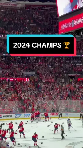 THE PANTHERS ARE YOUR 2024 STANLEY CUP CHAMPIONS 🏆 #NHL #hockey #StanleyCup 
