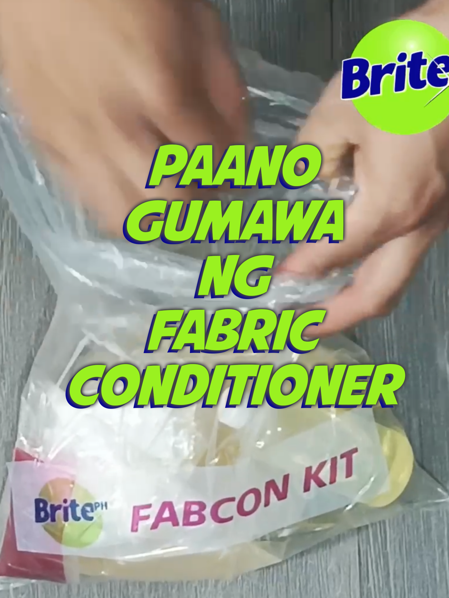 Paano haluin ang BritePH Fabcon Kit DIY #briteph #britephkit #britephdiy #britephfabcon #fabricconditionerkit #britephnegosyo