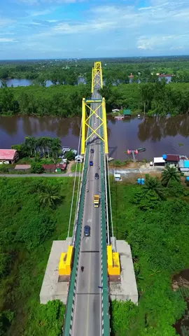Jembatan Barito  Kuala Regency South Kalimantan  #viral #foryou #fyp #trending 