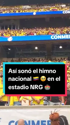 Así sonó el himnano nacional en el estadio NRG, donde la Selección Colombia 🇨🇴 se terminó imponiendo a Paraguay por marcador de 2-1 en la Copa América 2024 🏆 #GolGolGolCaracol #GolCaracolConLaSelección ⚽️