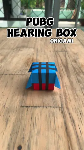 hearing box in the game FREE FIRE, PUBG #vinhhi #vinhhiorigami #DIY #origami 