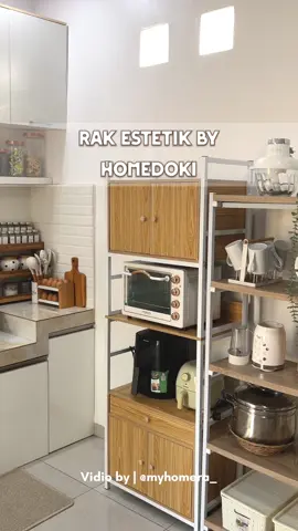 [SAVE and SHARE yuk💕] pasti nanti butuh😍 Rak Lemari Dapur by @homedoki.id ✨ Rak estetik yang cakeep, kokoh dan mudah dibersihkan tapi terjangkau bgt harganya😍 Rakitnya gampang karna ada panduannya Harga normalnya 815.000 Promo saat campaign ini hanya 335.000‼️😍 Ditambah lagi khusus followers aku ada potongan 10.000 lagi‼️✨ Klaim vouchernya : HOMEMA05 Nambah lemari baru kaya gini tuu bermanfaat bgt buatkuu Ukurannya juga pas banget  165cm x 60 cm x 36cm  Homedoki juga hadir di Medan😍 📍 Amplas Trade Centre Jl. Sisingamaraja No.16, Timbang Deli Medan Amplas, Medan City North Sumatra 20148 Warga sumatra bisa hemat ongkir✨ Bisa pesan via shopee jugaa Yang mau samaan klik Link dibio aku yaa 🛒Link dibio No. 130 💕 Bisa juga cek di HL/sorotan “Dapur”  Atau Komen “MAU” , nanti kukirimkan via DM🤍 Yuk samaan‼️✨ #homedoki #homedokistore #homedokifurniture #homedokiindonesia #furniture #furnituremakeover #furniturejakarta #furnituretangerang #homeliving #homedecor #homedesign #homedokistore #homedokifurniture #furnituremewahmurah #furnitureterjangkau #homedokireview