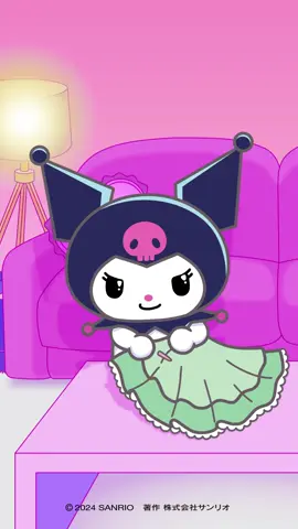 クロミ様は何を作っているのかな？💜 #世界クロミ化計画 #KUROMI #KUROMIFYTHEWORLD #sanrio #サンリオ #クロミ 
