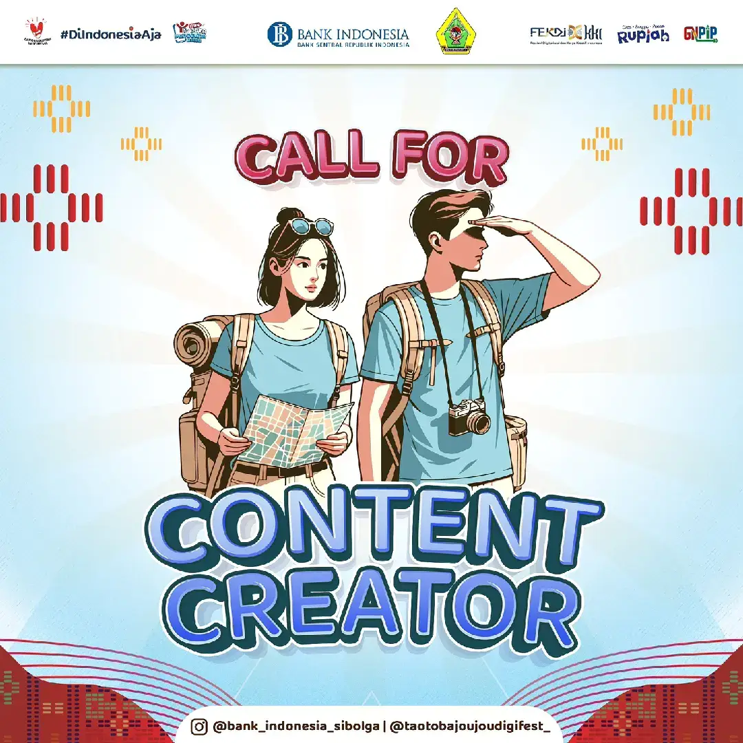 ▶️FUN ACTIVITY 2️⃣CALL FOR CONTENT CREATOR 📆24 JUNI 2024 - 12 JULI 2024 Mau keliling Samosir bareng Pandhu Waskita? Wawww, Let’s Go🔥🔥🔥 #tobajoujoufestival #samosirindah #contencreator #bataktiktok #indonesia #laketoba #danautoba #fyp 