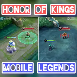 MOBILE LEGENDS BANG BANG HEROES COMPARED TO HONOR OF KINGS HEROES #HOK #honorofkings #paidpartnership #mobilelegends 