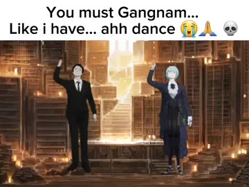 You must Gangnam... Like we have... #libraryofruina #roland #angela #meme #ai #dance #gangnamstyle 