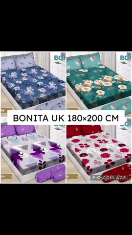 SPREI BONITA UK 180x200Cm MOTIF TERBARU ORIGINAL#Terlaris#tiktok 