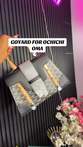 Original goyard boxed bag🙇‍♀️ No b aba made o📌 #ogechi #ochichioma #chivido #viral #fyp #tiktoknigeria #chivido24 #davido #chiomadavido #chivido2024 