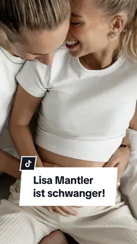 Lisa Mantler und ihr Mann Jonas erwarten ihr erstes gemeinsames Kind! 🤍✨ . Credit: #repost @lisa #lisaundlena #lisaandlena #pregnancy