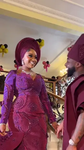 Davido and Chioma 🖤 Tradidional wedding ready #chefchi  #Asoebi #AsoebiSpecial #chivido