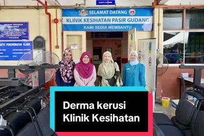 Derma kerusi dan peralatan2 lain untuk Klinik Kesihatan. Banyak kerusi dan peralatan yang lusuh, jadi kami derma untuk kegunaan pesakit dan staff di sana. Semoga bermanafaat❤️#csr #dermaikhlas