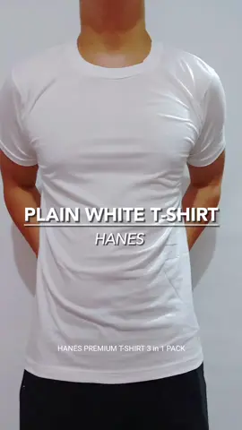 HANES PREMIUM T-SHIRT 3 in 1 PACK. #shirt #tshirt #casual #basic #menswear #whiteshirt 