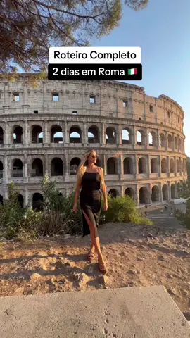 ROTEIRO de 2 dias em ROMA 🇮🇹 Está indo para Roma? Vem comigo que eu preparei uma lista com os principais pontos turísticos: 1. Fontana di Trevi 2. Panteão 3. Coliseu 4. Castelo de Santo Ângelo  5. Fórum Romano 6. Igreja de Santo Inácio de Loyola 7. Piazza Venezia 8. Piazza Navona Já salva a dica! 🤍 #fyp #foryou #dicasdeviagem 