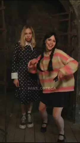 💖🖤 #jennaortega #fakeortega #thesamewednesday #wednesdayaddams #enidsinclair #netflix #youtube #tiktok #fyp #theswitch 