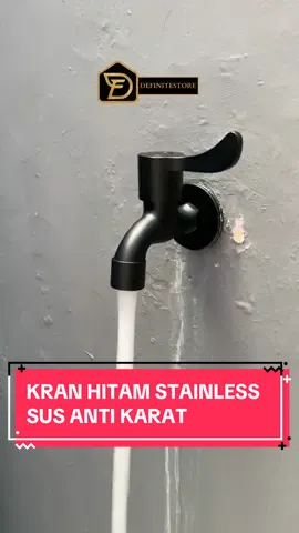 KRAN HITAM ELEGAN TAPI MURAH DAN MEWAH #kranair #kranwudhu #krantembok #kranmurah #keran #keranair #definitestore #definitestore06 #WIBGAJIAN 
