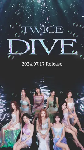 TWICE JAPAN 5th ALBUM 『DIVE』 2024.07.17 Release 🫧 DIVE（Short Ver.） Now you can dive in to me ✨ twicejapan.com/feature/DIVE #TWICE #DIVE #JAPAN5thALBUM