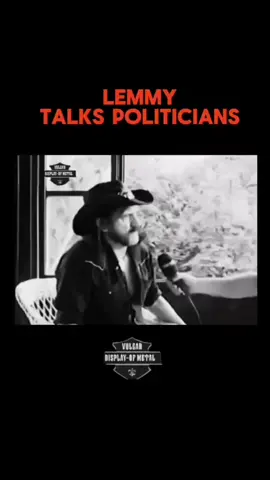 #motorhead #lemmy #politicians 