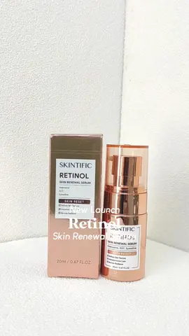 new launch retinol serum by @skintific_id #review #skintific #fyp #serum #retinol 