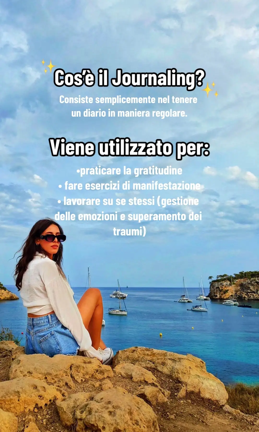 Seguimi e non perderti contenuti per la tua crescita personale ☀️ #crescitapersonale #journaling #manifestare #people #pensieri #fyp #perte 