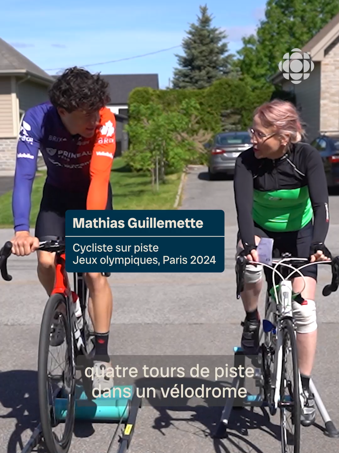 C'est officiel : Mathias Guillemette participera à ses premiers Jeux olympiques. Le cycliste sur piste trifluvien s'est prêté au jeu de questions en rafale de la journaliste Katy Cloutier. #jo #paris #cycliste #athlete #radiocanada