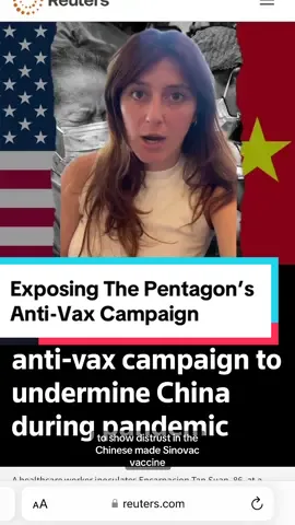 Tired: The U.S. military promoting the benefits of taking any covid vaccine around the globe Wired: The U.S. military running an anti-vax campaign from burner accounts in Tampa aimed at people in the Philippines as a FU to China #fyp #news #politics #political #politicalnews #politicaltiktok #covid #COVIDVaccine #military #pentagon #china #usmilitary #philippines #philippinestiktok 