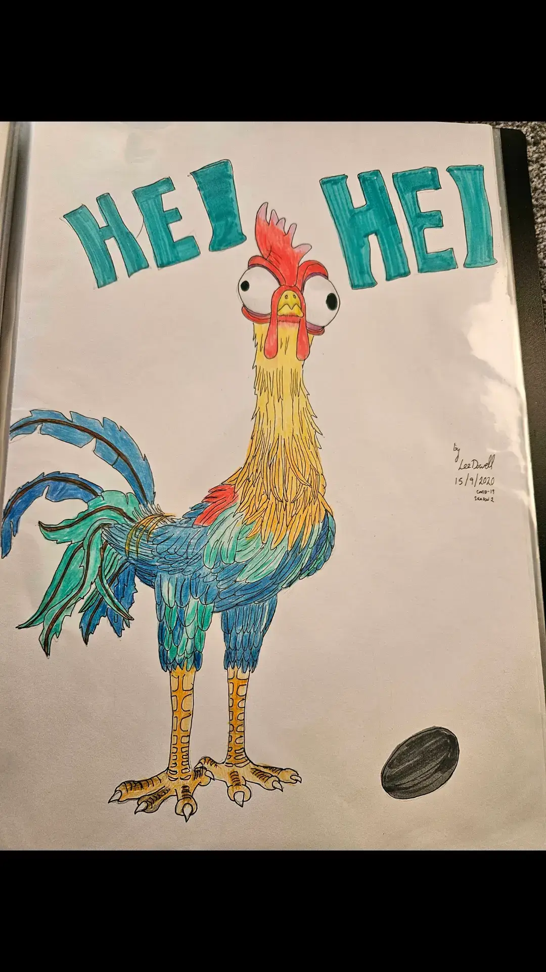 #heihei #disney #jasonsdoodles #likeandfollow #viral #trending #art #drawing #movie #animation #disney studios#cartoon 