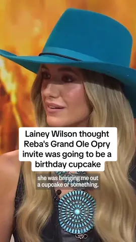 For the record, getting a birthday cupcake from @Reba McEntire would be *very* cool! 😂 @Lainey Wilson  #HodaandJenna #citiconcertseries