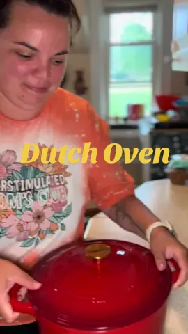 After getting this dutch over off the Tiktok shop I did some research and the price on this one is really good!! #dutchoven #tiktokshop 