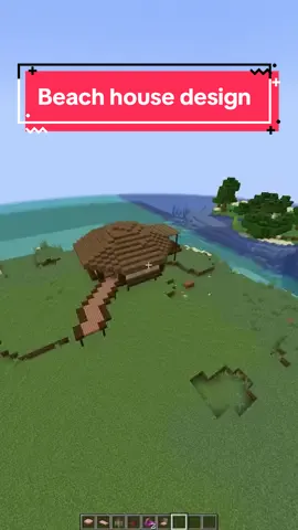 Beach house makeover #Minecraft 