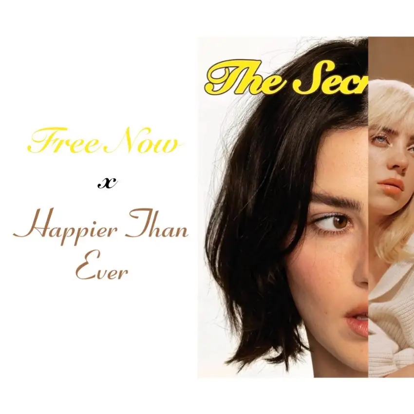 Free Now by Gracie Abrams x Happier Than Ever by Billie Eilish Mashup🫶🏼 #gracieabrams #thesecretofus #billieeilish #happierthanever #gracieabramsedit #mashup #billieeilishedits #lyrics #newsong #billieeilishfan #album