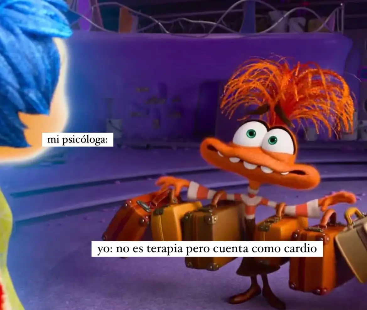 parece chiste 🙂‍↔️ #insideout #insideout2 #anxiety #ansiedad #intensamente #intensamente2 #intensamentepelicula #disney #peliculadisney #creadoresdecontenido 