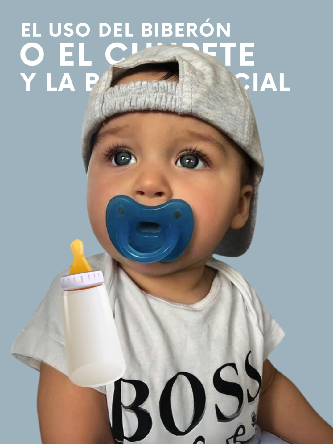 El uso del biberón o el chupete y el desarrollo facial. #biberon #chupete #pacifier #belleza #rostro #saluid #habitos #zendaya