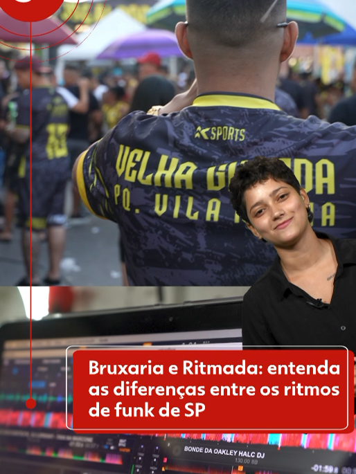 🎶Bruxaria ou ritmado - Você sabia que o funk que toca nos bailes de rua da Zona Sul de São Paulo não é o mesmo que embala as noites na Zona Oeste? O #g1 conversou com djs, produtores e especialistas para explicar a diferença entre os ritmos e o motivo pelo qual isso acontece. De modo geral, na Zona Sul, emergiu o 