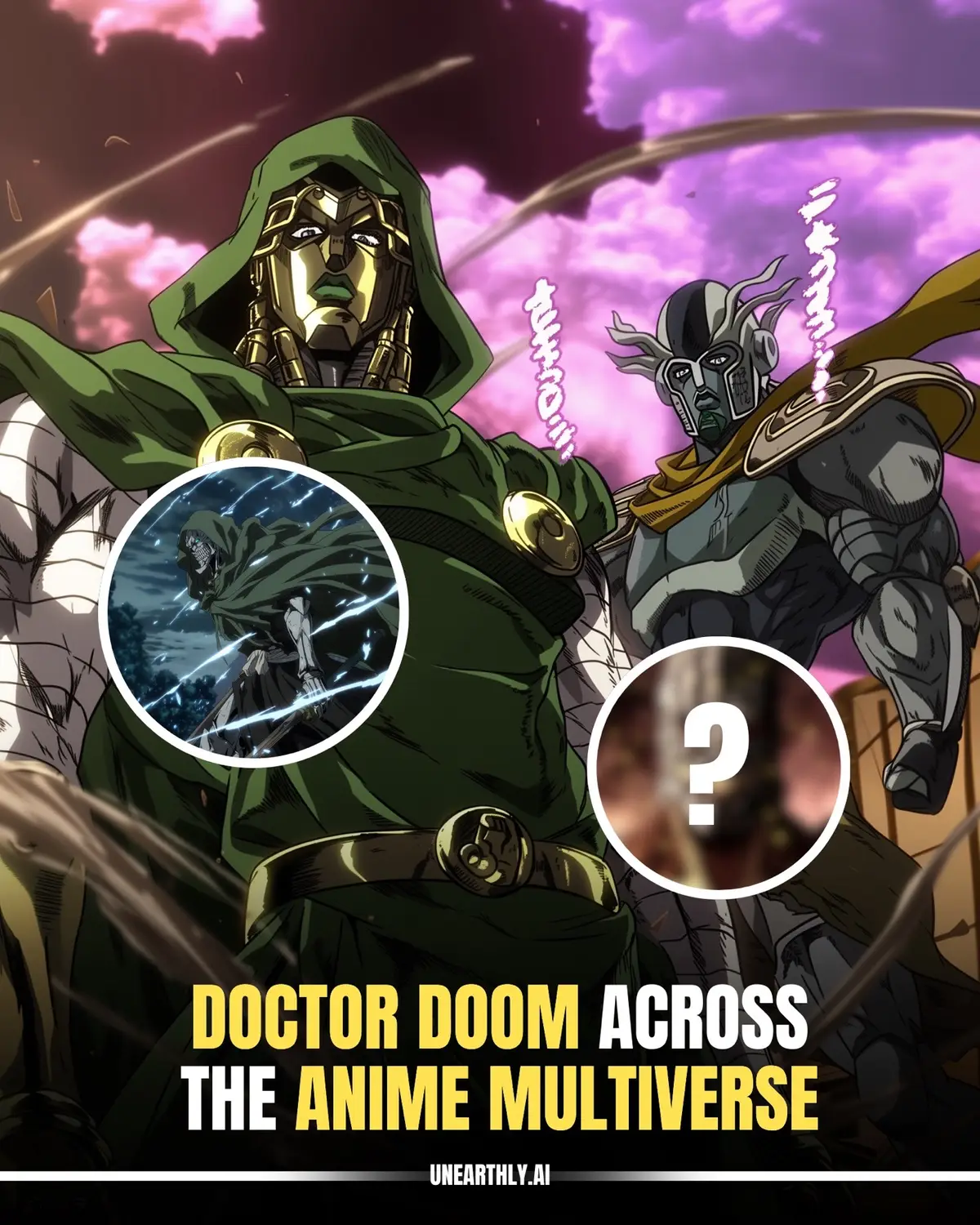 AI imagines what Doctor Doom would looks like across the multiverse. #doctordoom #victorvondoom #marvel #marvelcomics #drdoom #marveltok 