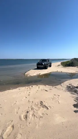 Gettin rowdy in the runner #striper #4runner #offroading #4x4 #fishing 